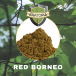 Rode Borneo kratom poeder