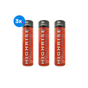 Drie flessen Highrise Ultra Strong