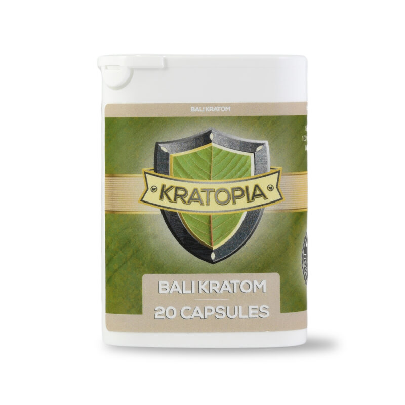 Bali Kratom White - 20 capsules