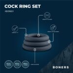 Boners Cockring Set 3-delig