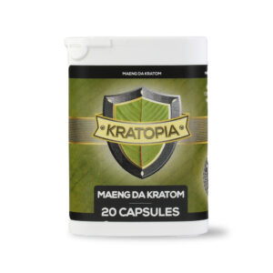 Maeng Da Kratom Black - 20 capsules