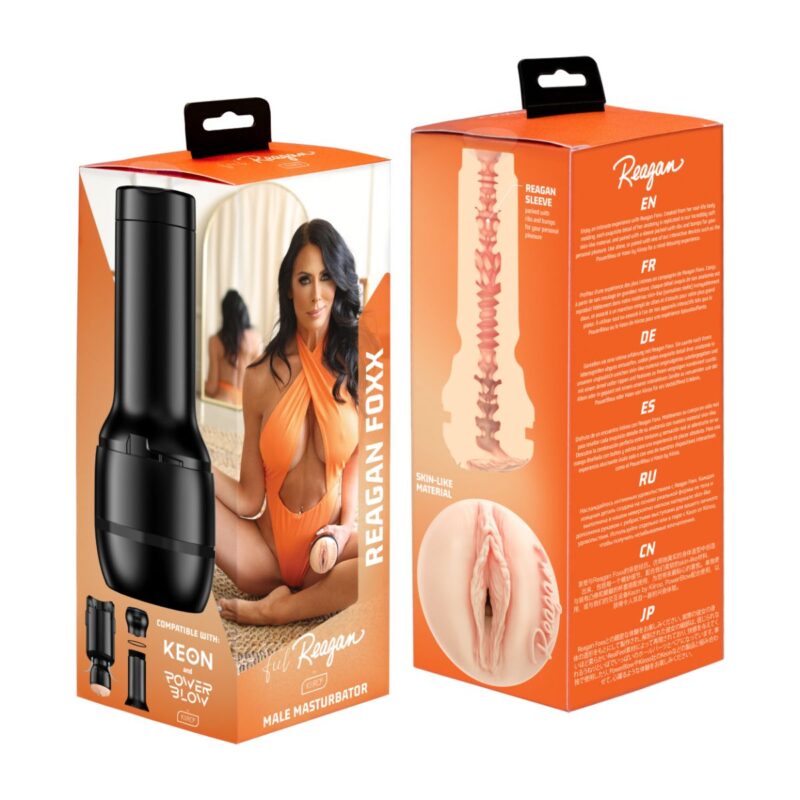 Kiiroo - Feel Reagan Foxx Masturbator - Zwart